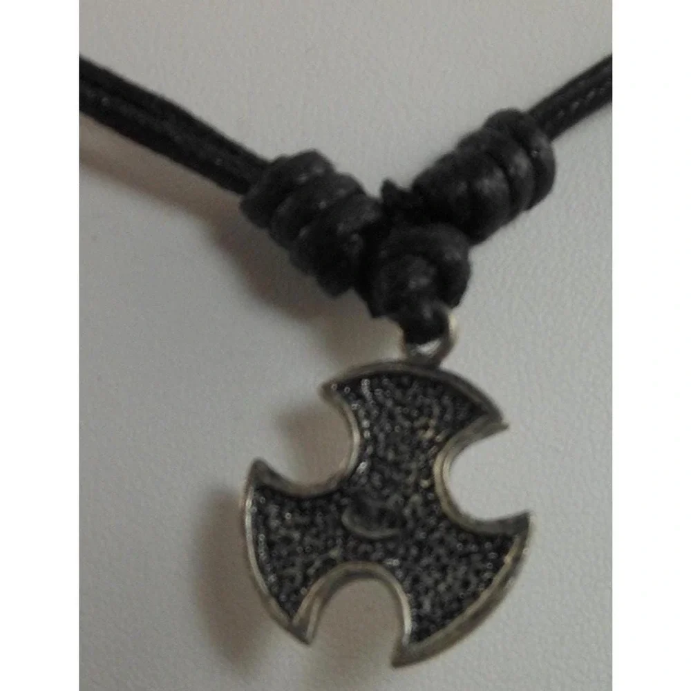 Mystical Vintage Celtic Cross Necklace Pendant Adjustable 24